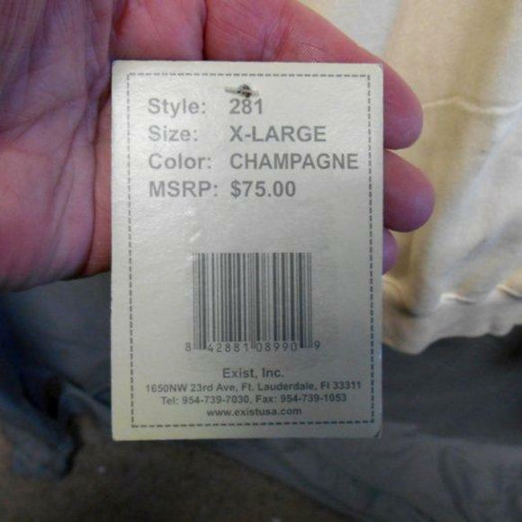 NWT Exist zip champagne brown XL - Picture 4 of 4